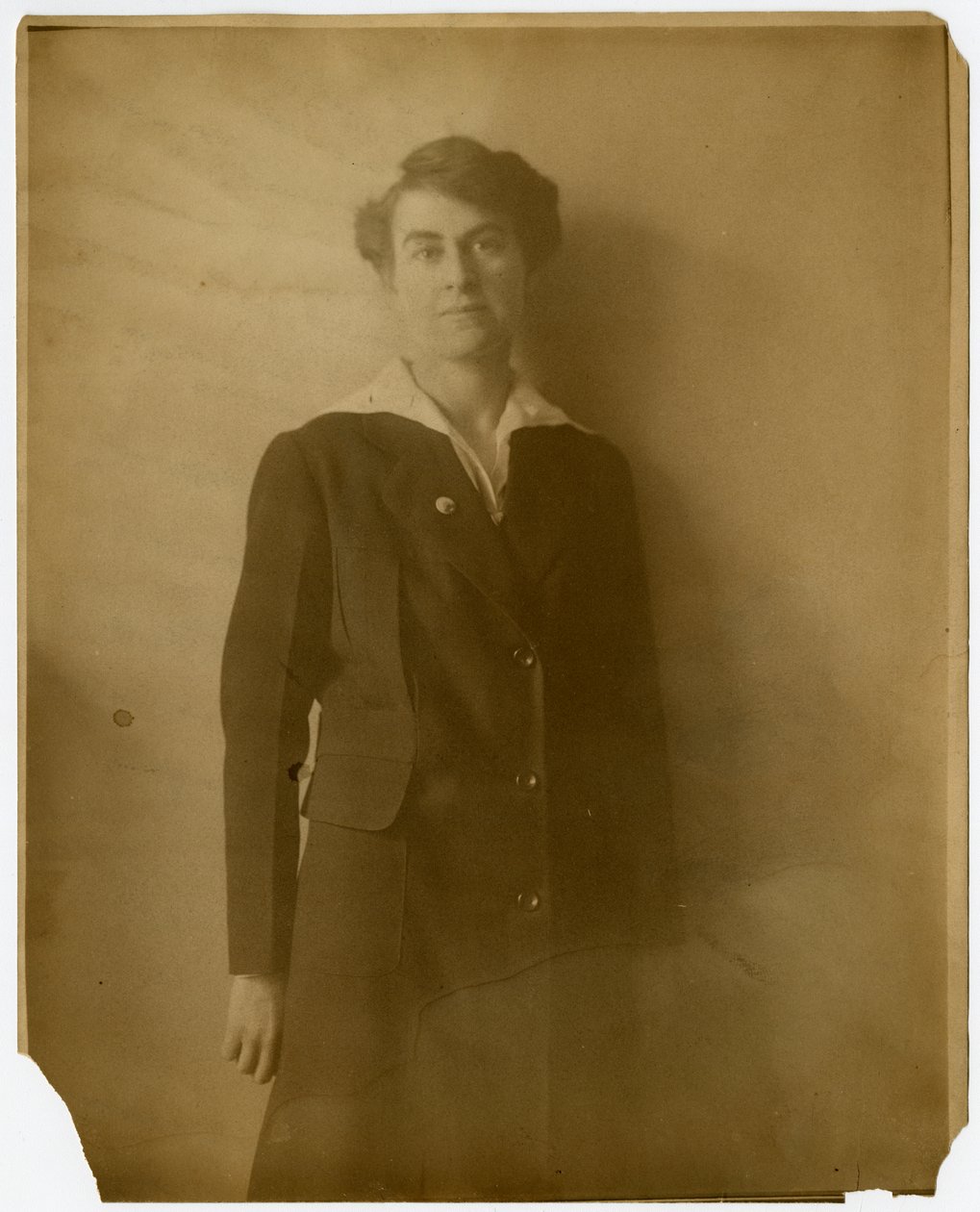 Frances Maule, ca 1905-40 (foto av gelatinsilver) av Jessie Tarbox Beals
