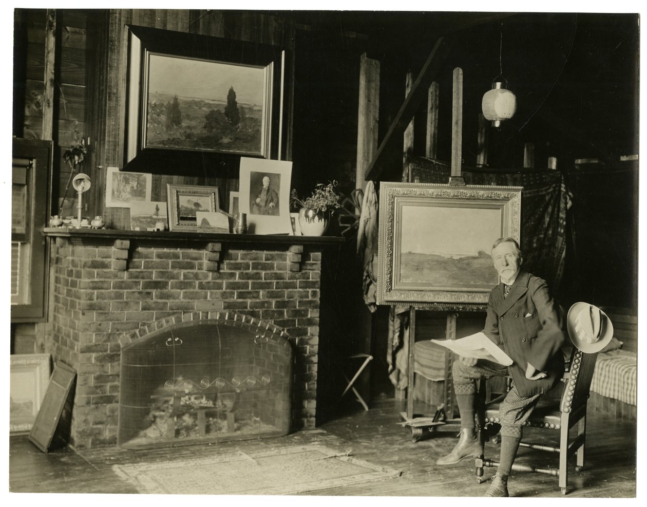 Frederick Porter Vinton, ca 1905-11 (foto av gelatinsilver) av Jessie Tarbox Beals