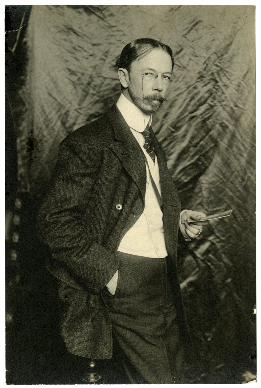 Irving Wiles, konstnär, 1906 av Jessie Tarbox Beals