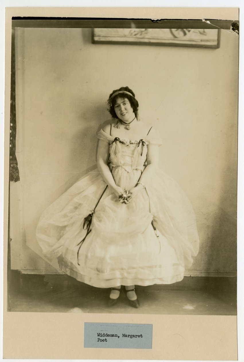Margaret Widdemer, poet, ca 1915-25 (foto av gelatinsilver) av Jessie Tarbox Beals
