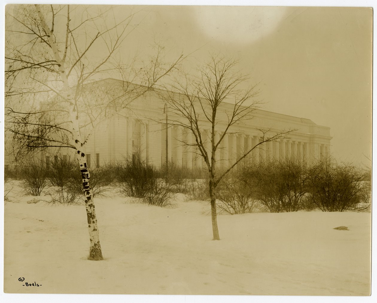 Museum of Fine Arts, Boston, Mass, USA, ca 1902-10 (foto av gelatinsilver) av Jessie Tarbox Beals