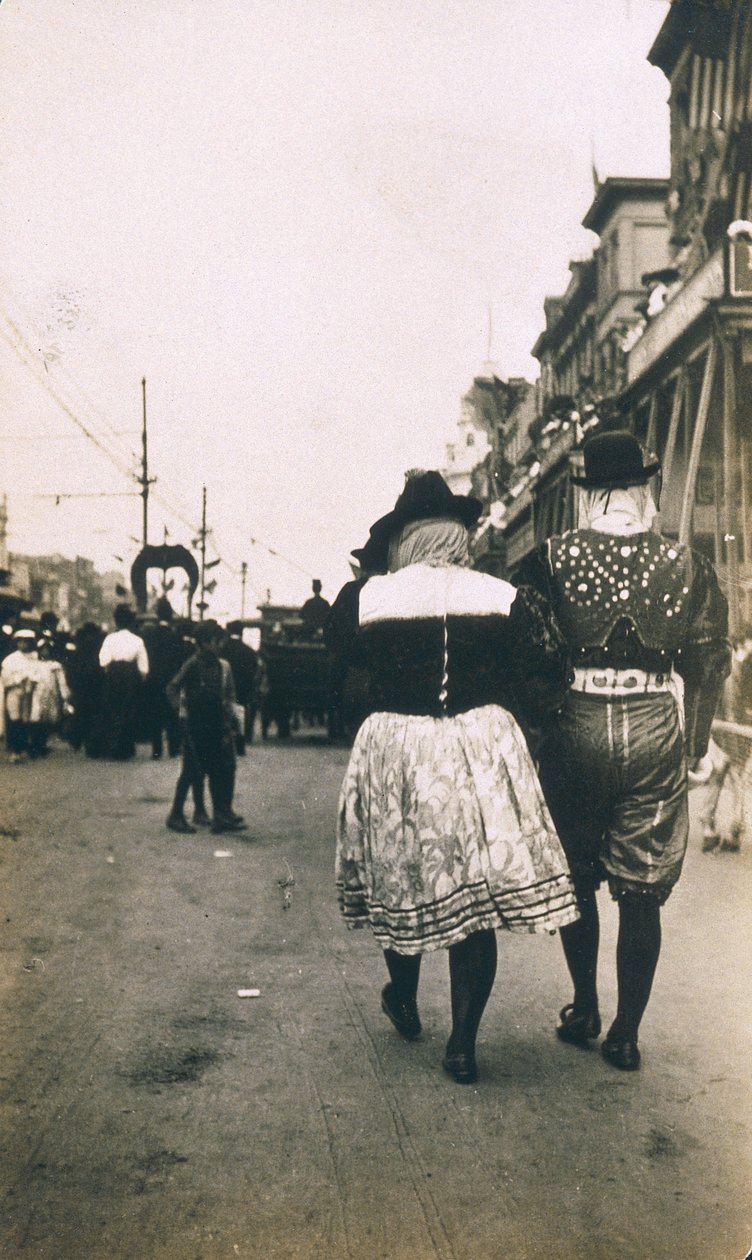 New Orleans, Mardi Gras, c.1905  av Jessie Tarbox Beals