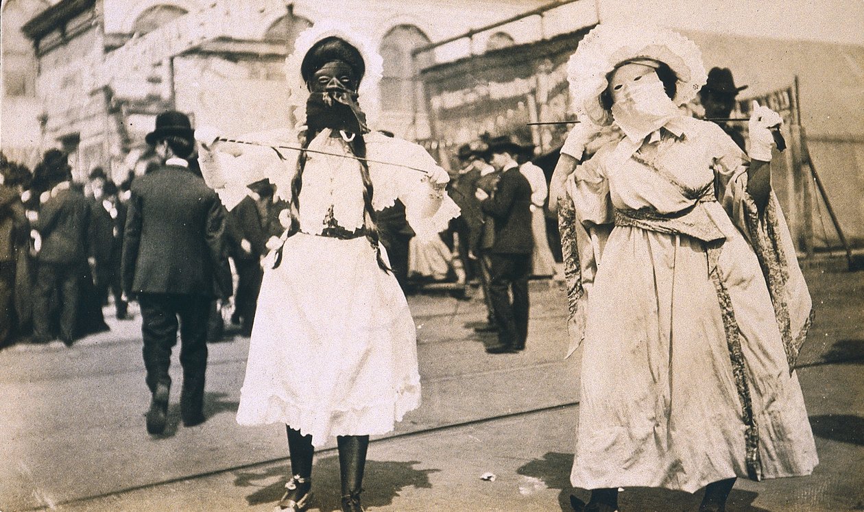 New Orleans, Mardi Gras, c.1905  av Jessie Tarbox Beals