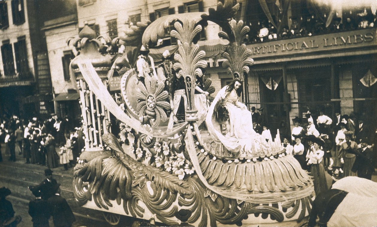 New Orleans, Mardi Gras, c.1905  av Jessie Tarbox Beals