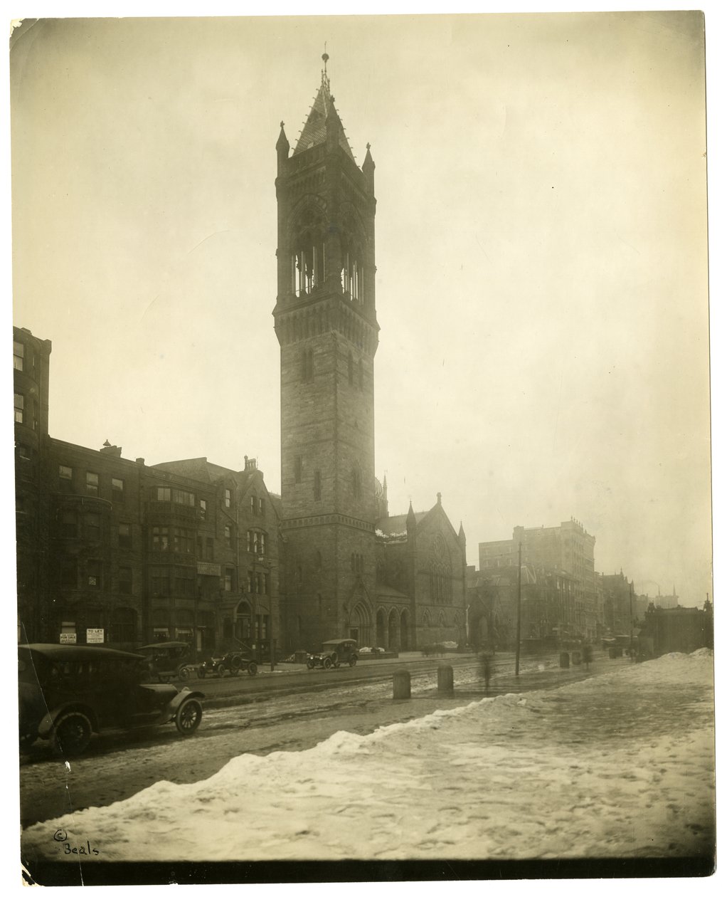 Old South Church, Boston, Mass, USA, ca 1902-10 (foto av gelatinsilver) av Jessie Tarbox Beals