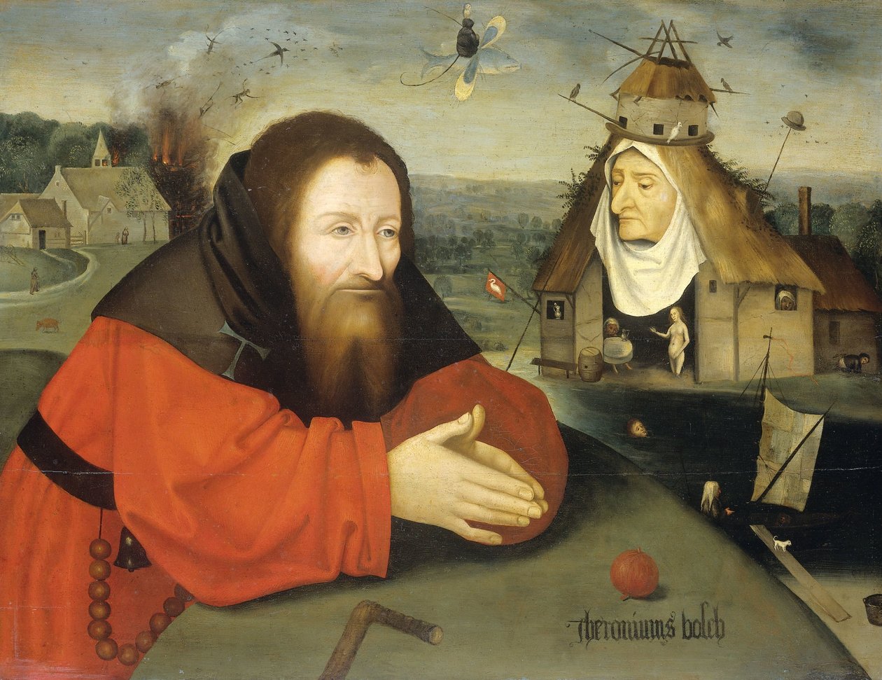 Frestelsen av Sankt Antonius av Jheronimus Bosch (manner of)