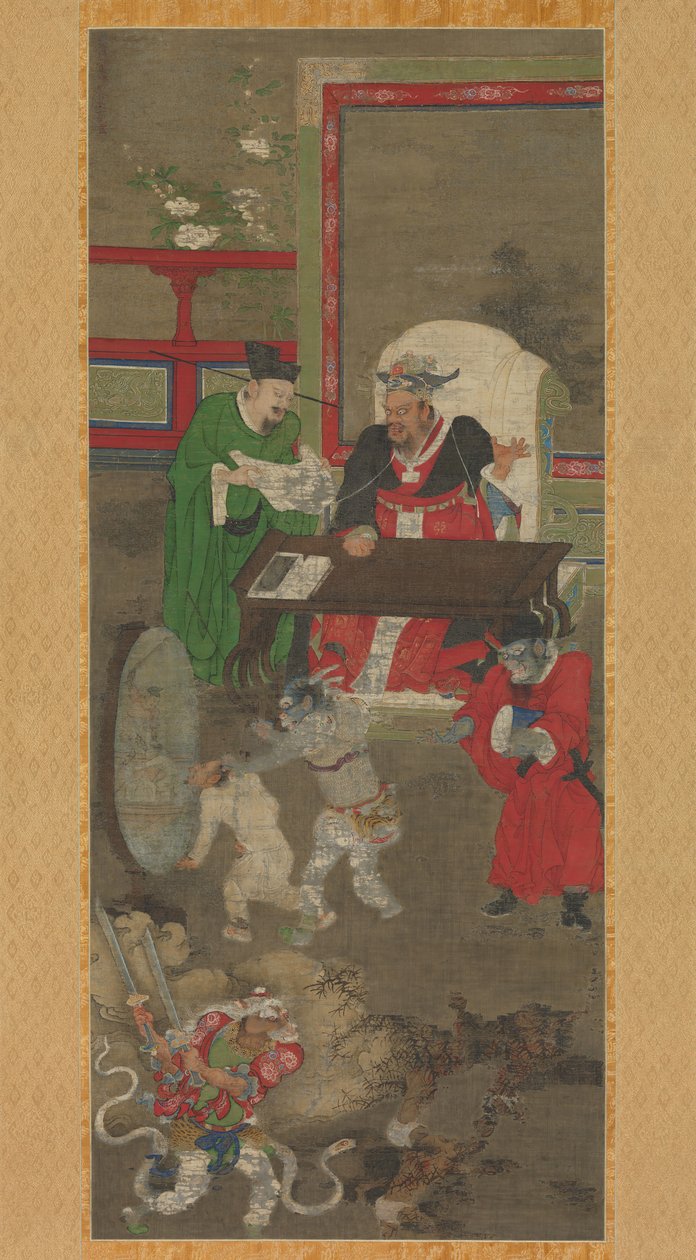 Tio kungar av helvetet, före 1195. av Jin Chushi