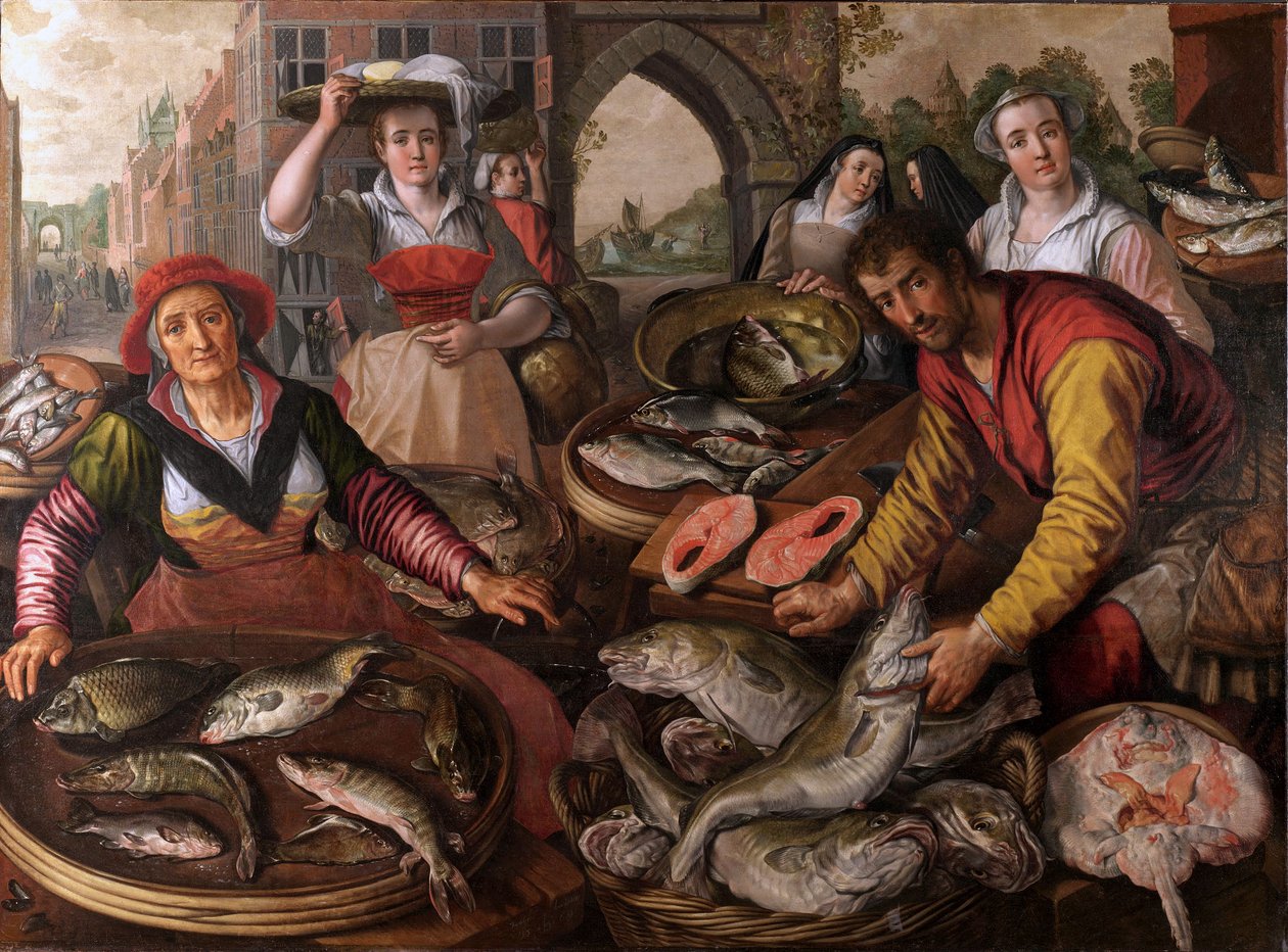 The Four Elements av Joachim Beuckelaer