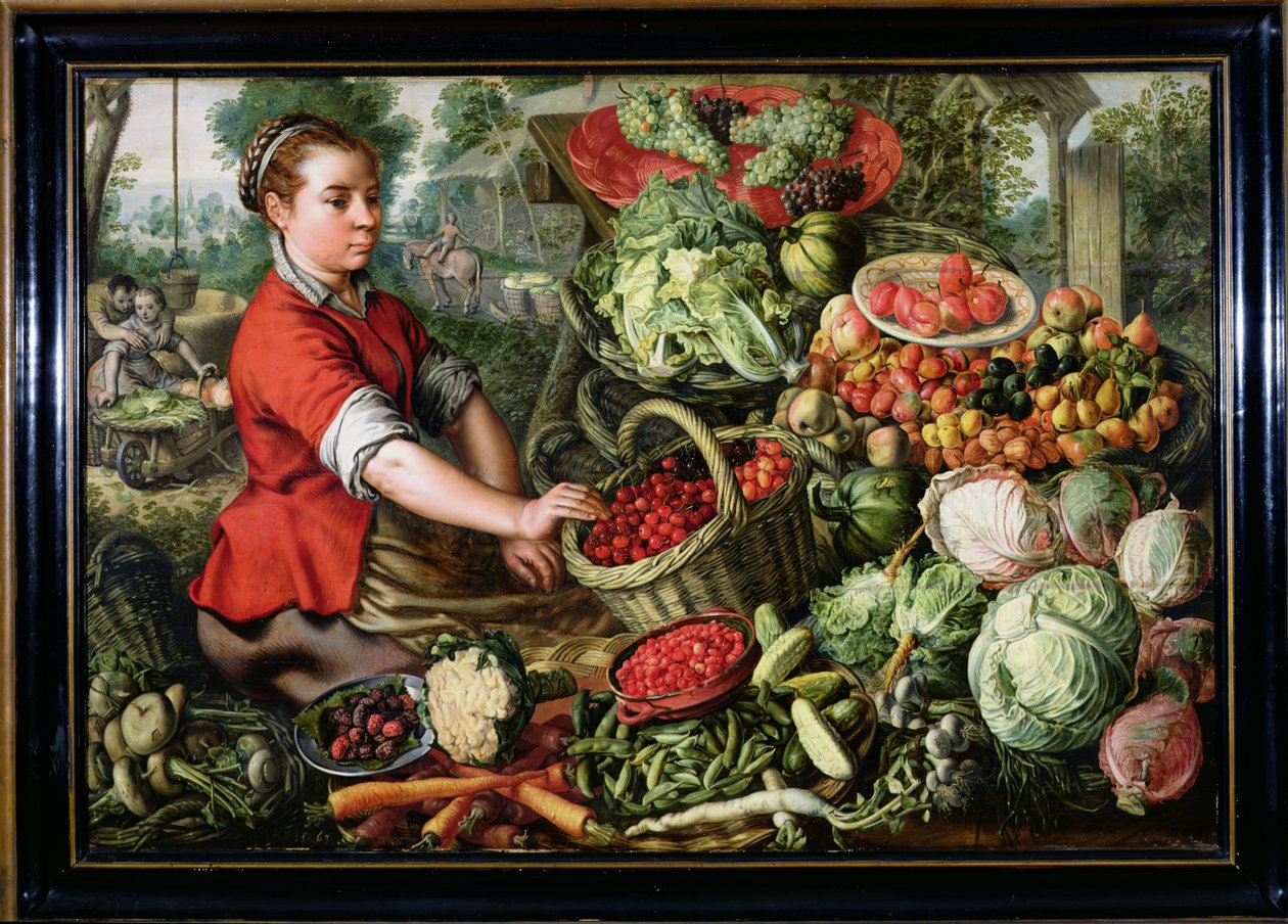 Grönsakssäljaren av Joachim Beuckelaer