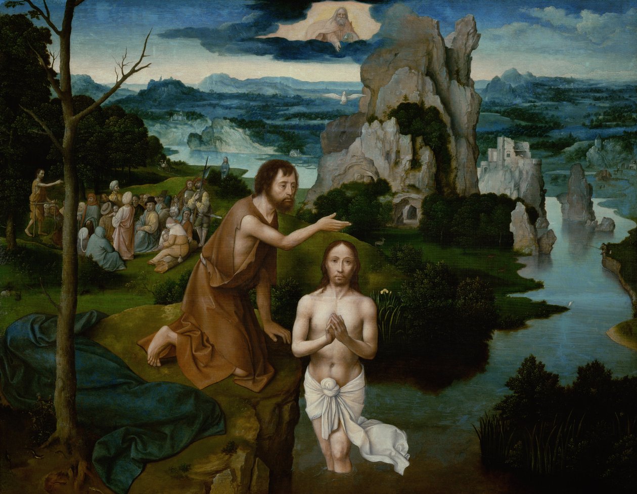 The Baptism of Christ av Joachim Patinir