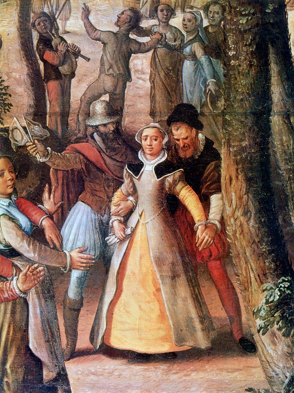 Country Celebration, detalj, 1563 av Joachim Beuckelaer