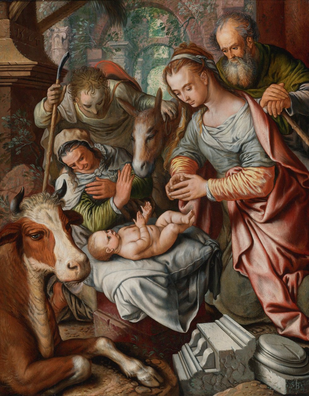 Herdarnas tillbedjan av Joachim Beuckelaer