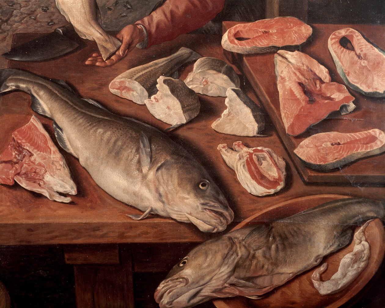Fiskmarknad av Joachim Beuckelaer