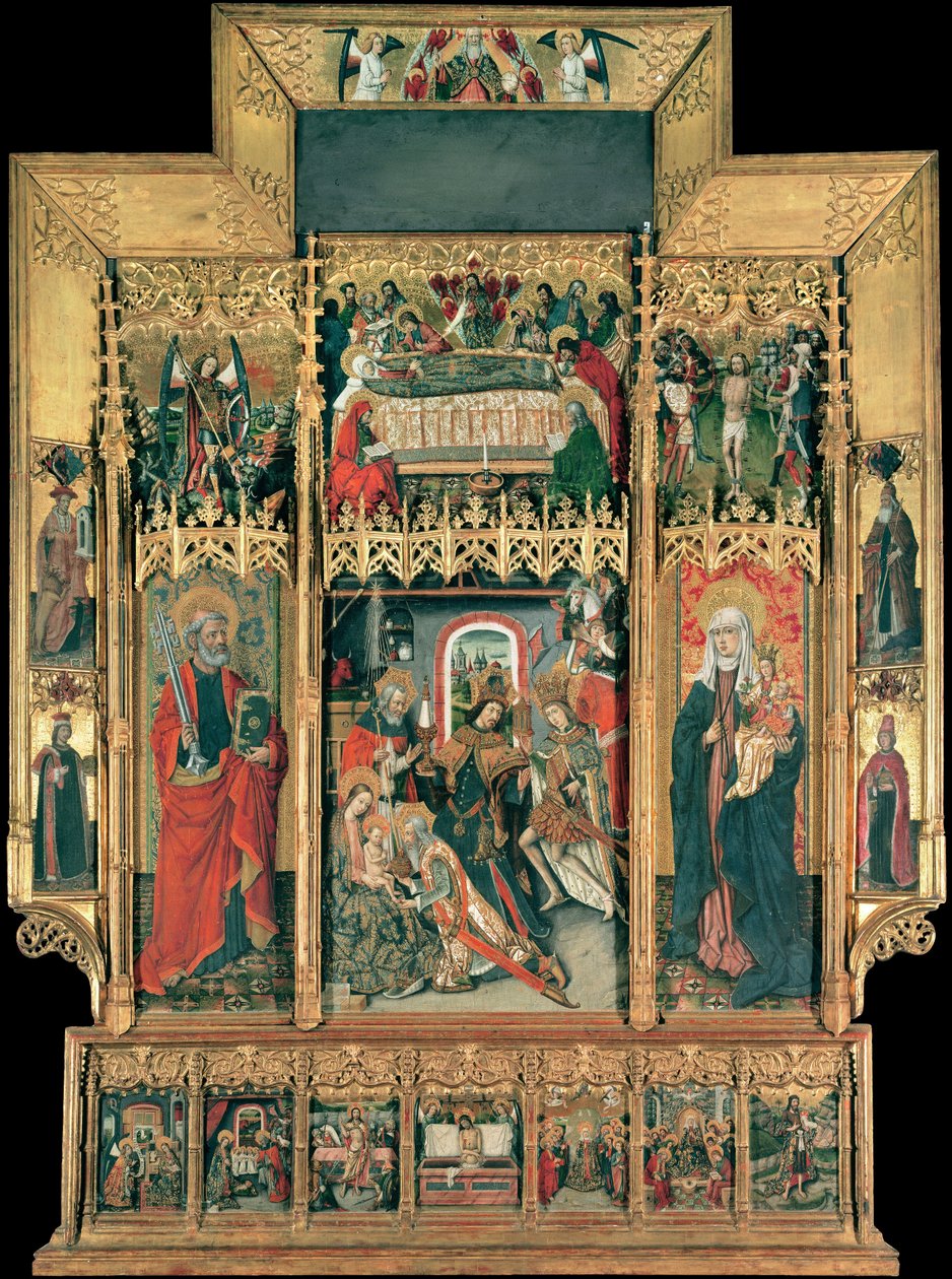 Altartavla av Epiphany av Joan Reixach