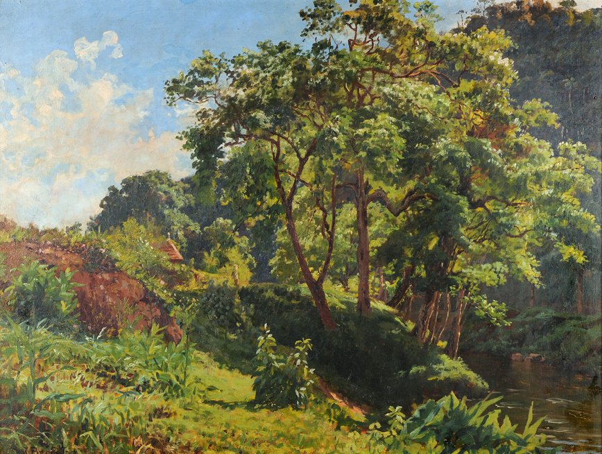 Landscape of Westphalia av Joao Batista da Costa