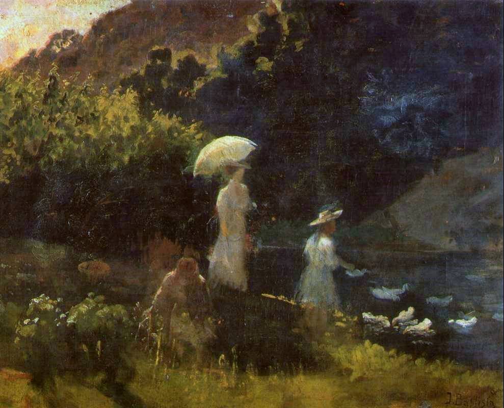 The Promenade av Joao Batista da Costa