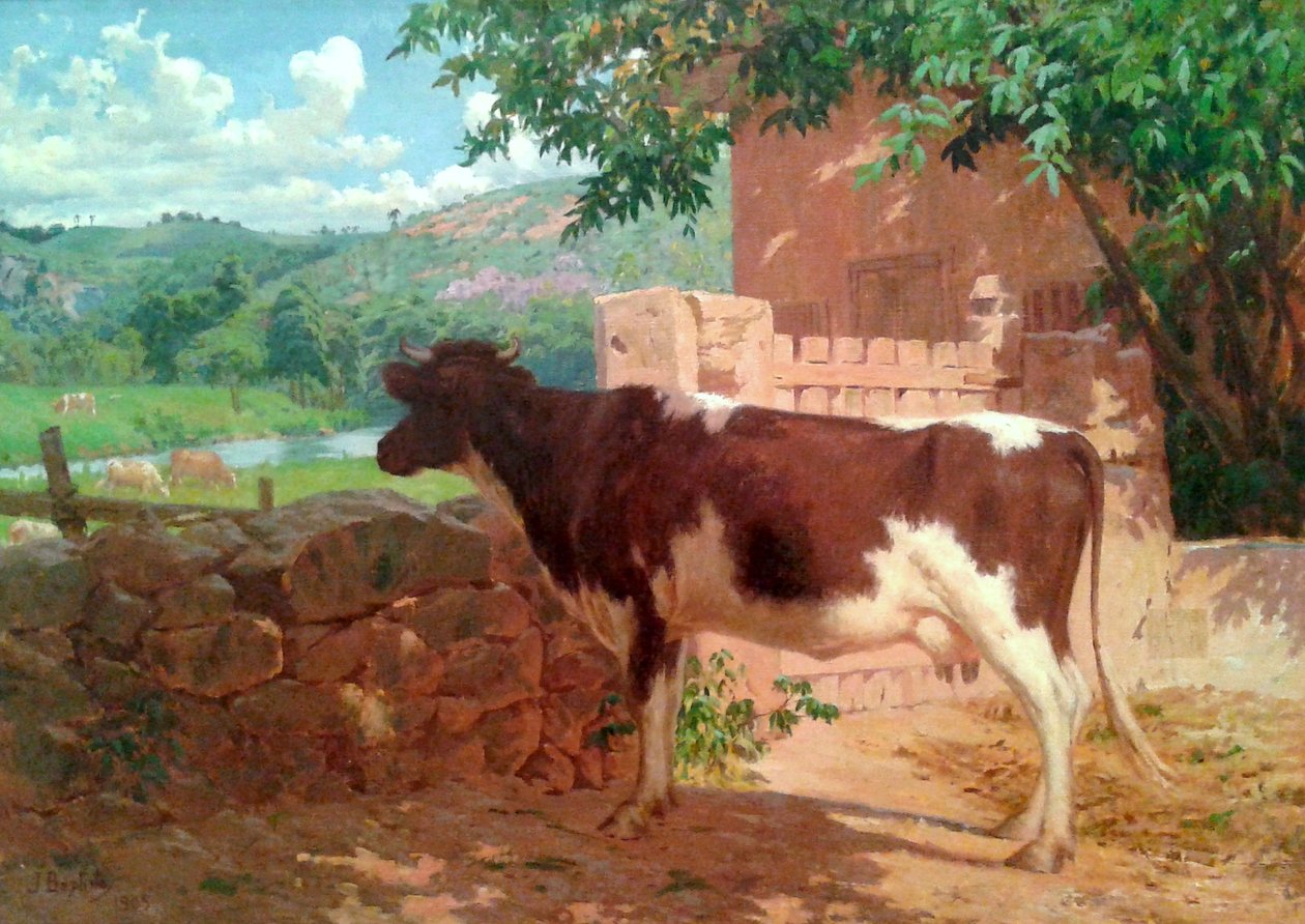 The prisoner Fenced cow av Joao Batista da Costa