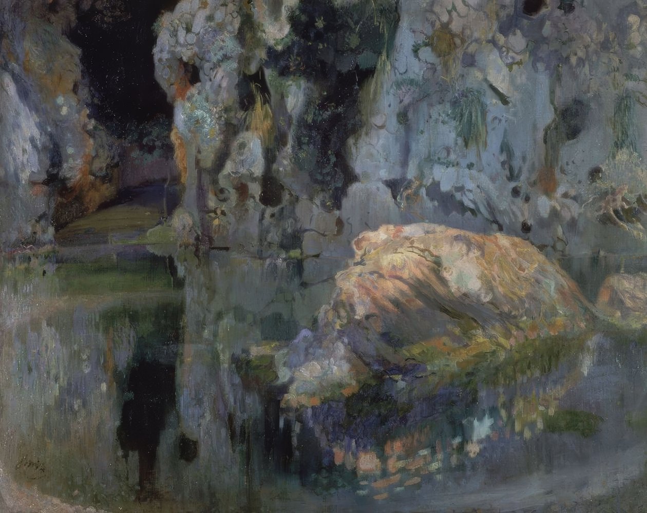 Sjöns klippa av Joaquim Mir i Trinxet