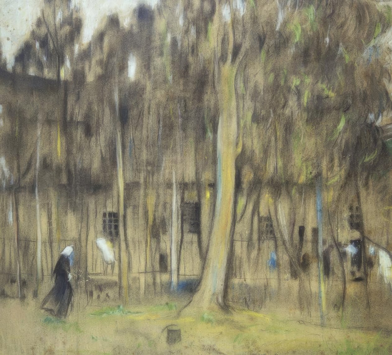 Pere Matas trädgård av Joaquim Mir i Trinxet