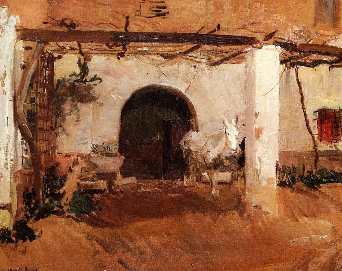  Casa de Huerta, Valencian av Joaquín Sorolla