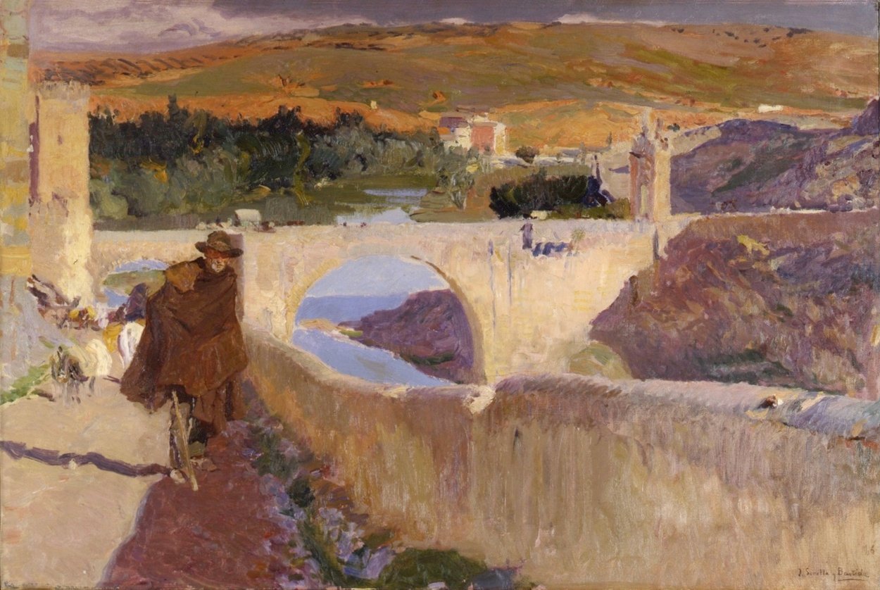  El Ciego de Toledon av Joaquín Sorolla
