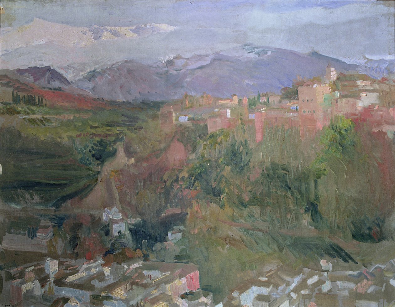 Granada av Joaquin Sorolla y Bastida