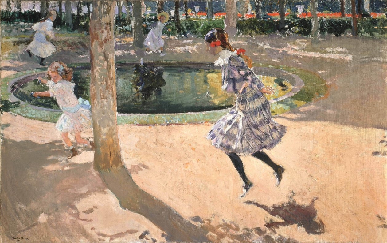 Hopprep, La Granja av Joaquin Sorolla y Bastida