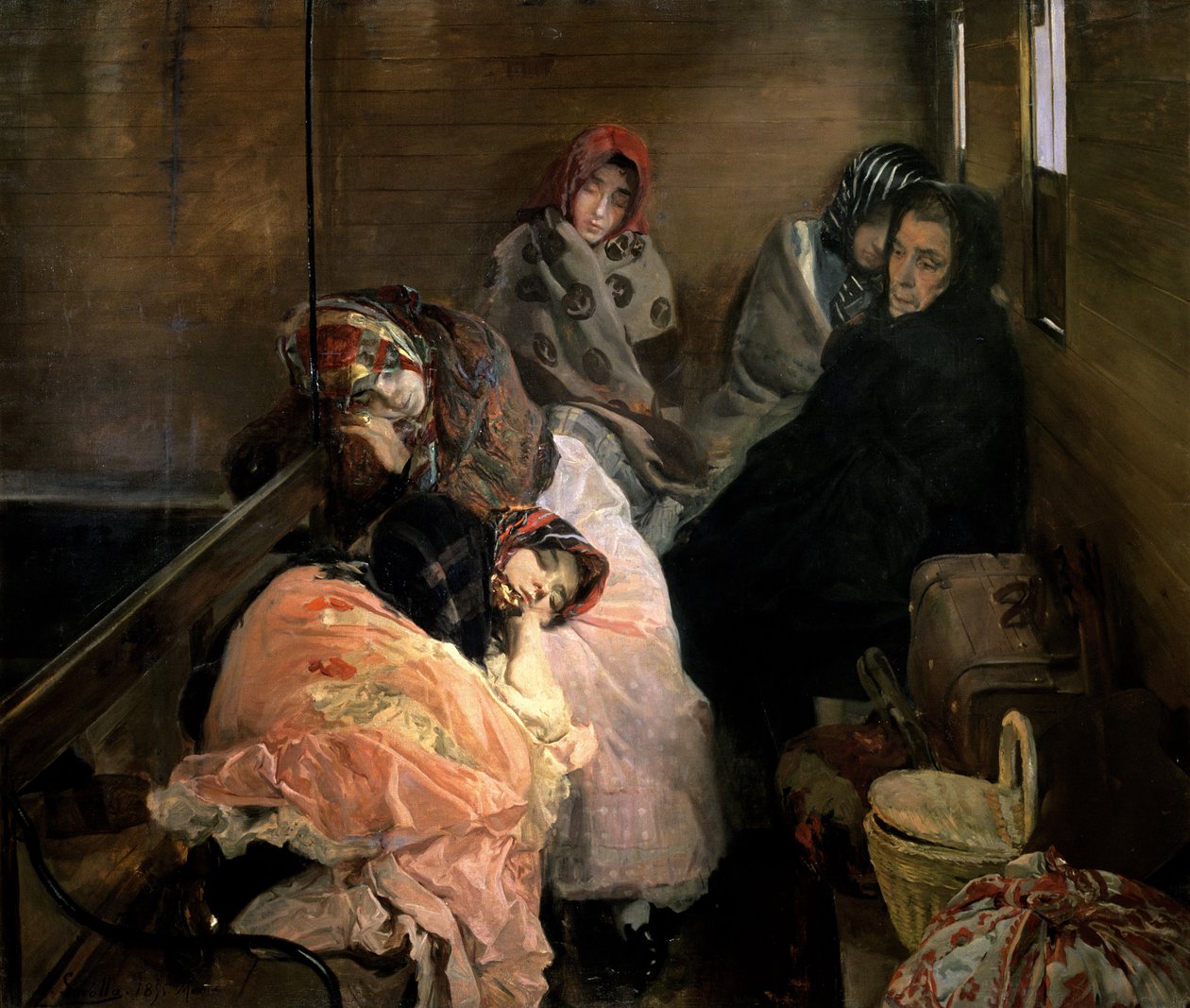Den vita slavhandeln av Joaquin Sorolla y Bastida