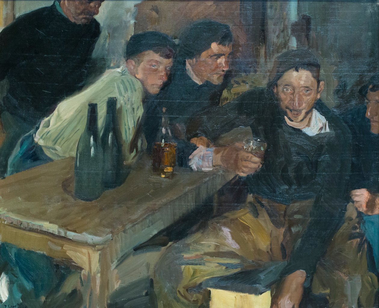 Den berusade, Zarauz av Joaquin Sorolla y Bastida