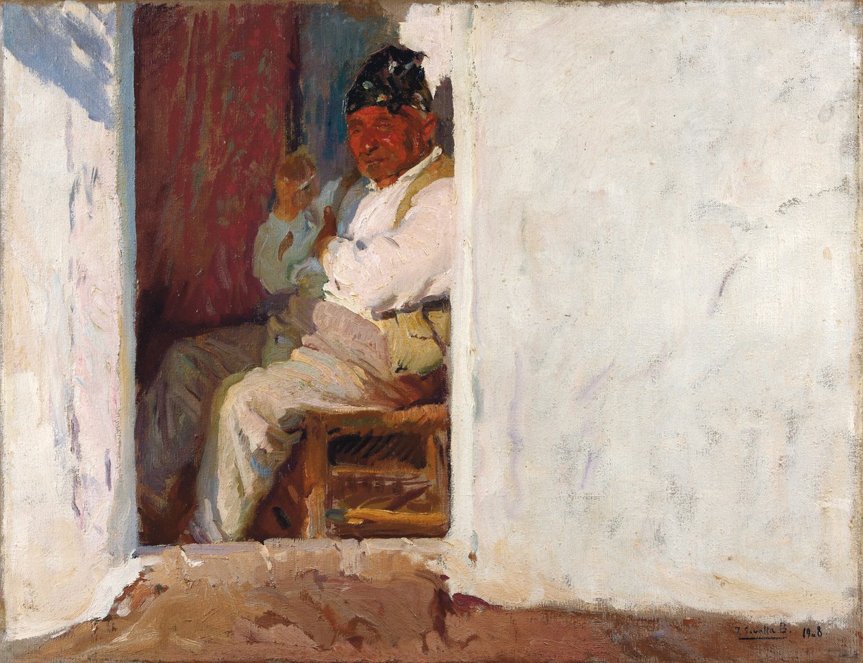 Farbror Pancha; Farbror Pancha, 1907 av Joaquín Sorolla