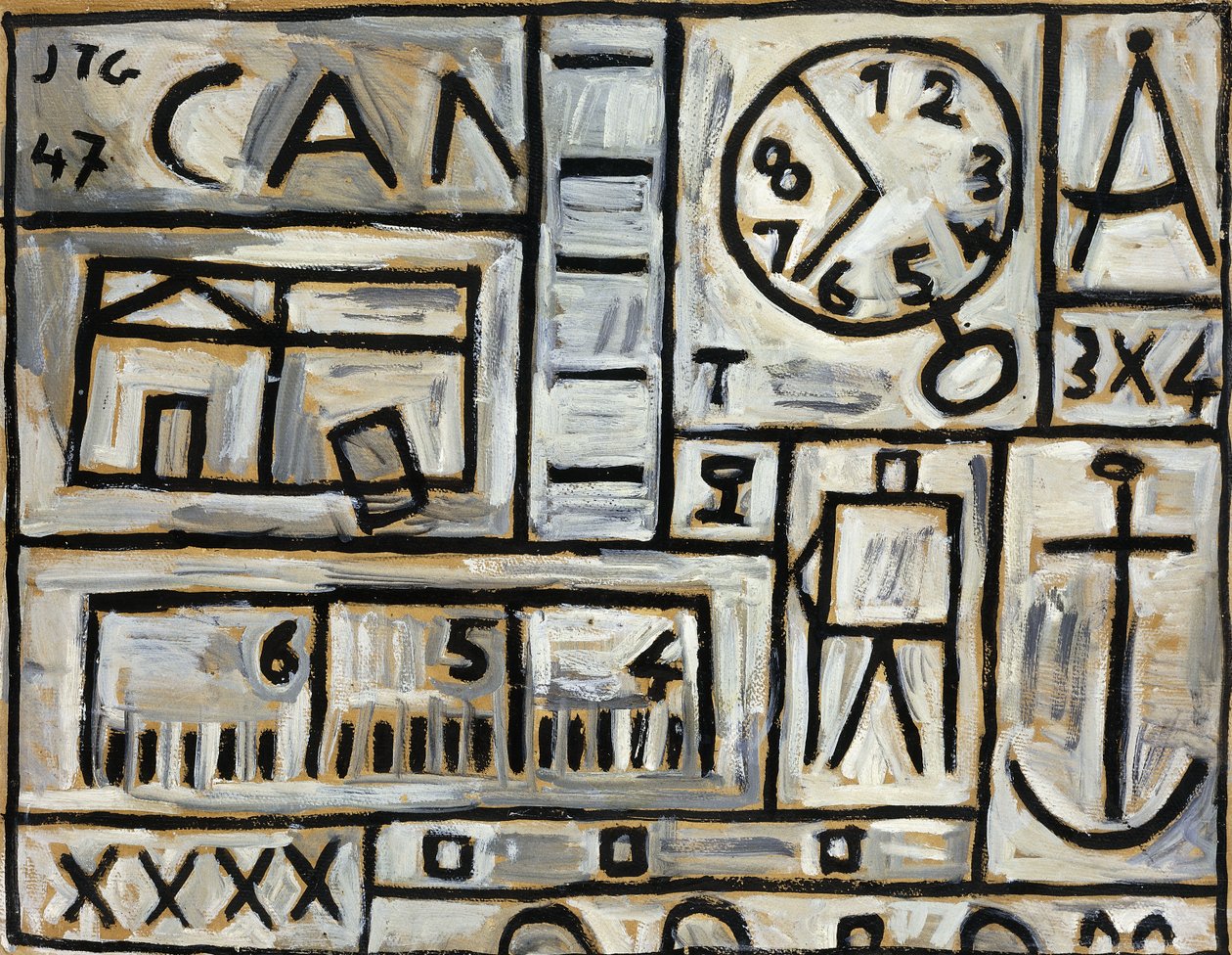 Konstruktiv konst; Arte Constructivo av Joaquin Torres Garcia