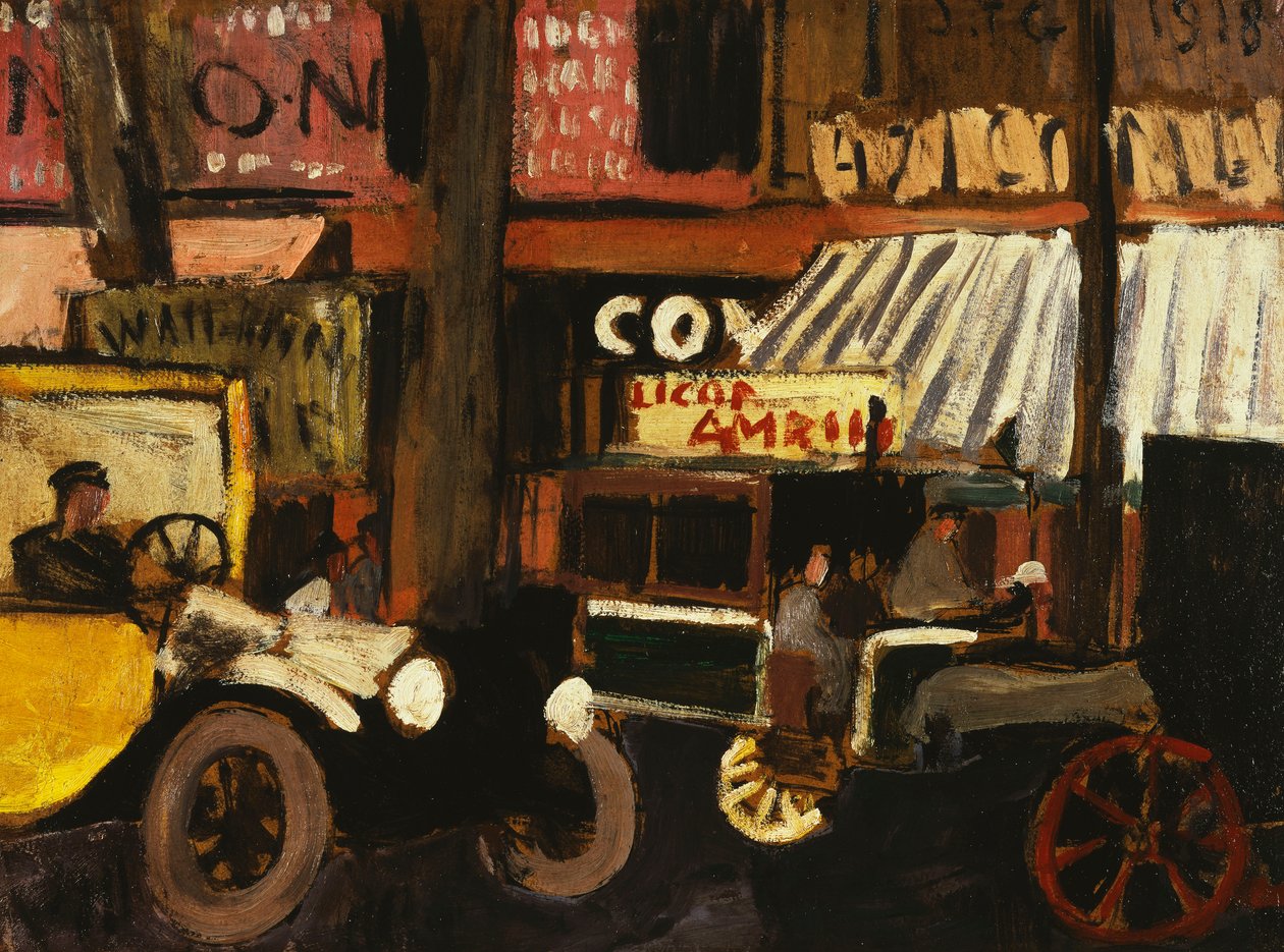 Taxi av Joaquin Torres Garcia