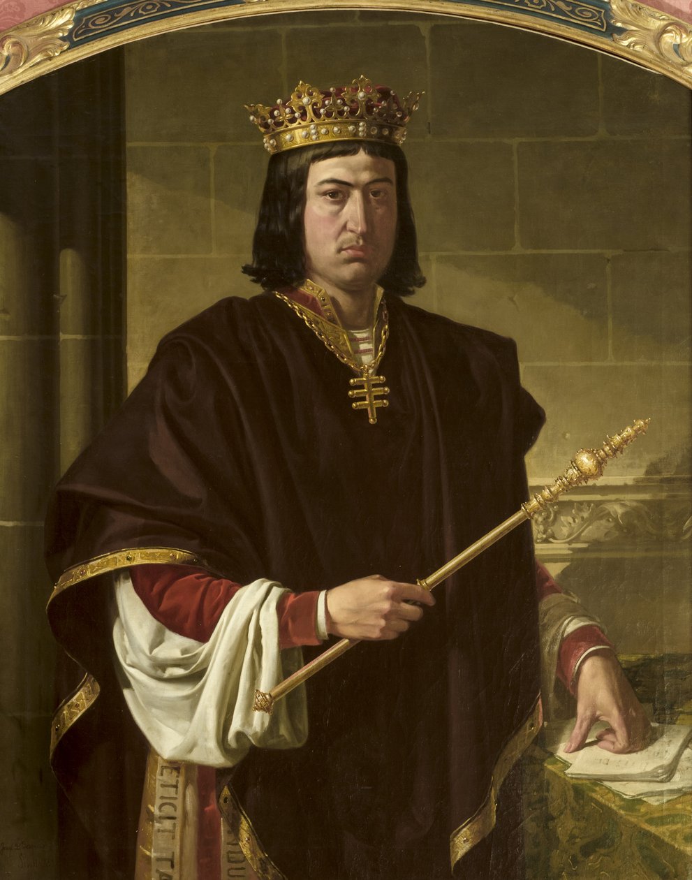 Ferdinand den katolik av Joaquín Domínguez Bécquer