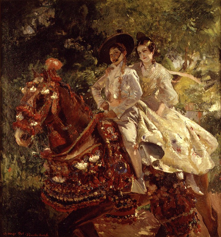 Grupa valenciana av Joaquín Sorolla