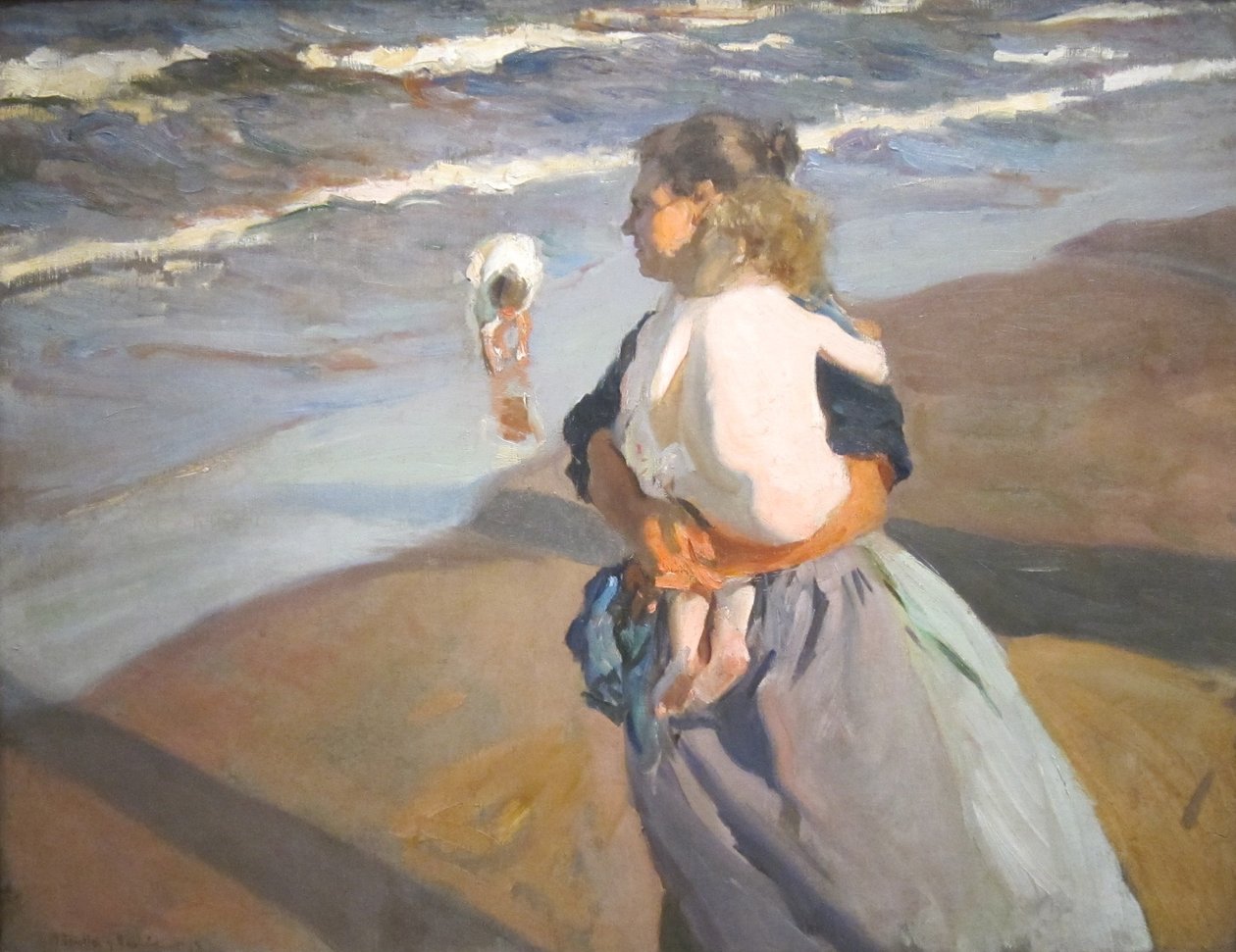 La nietecita  av Joaquín Sorolla