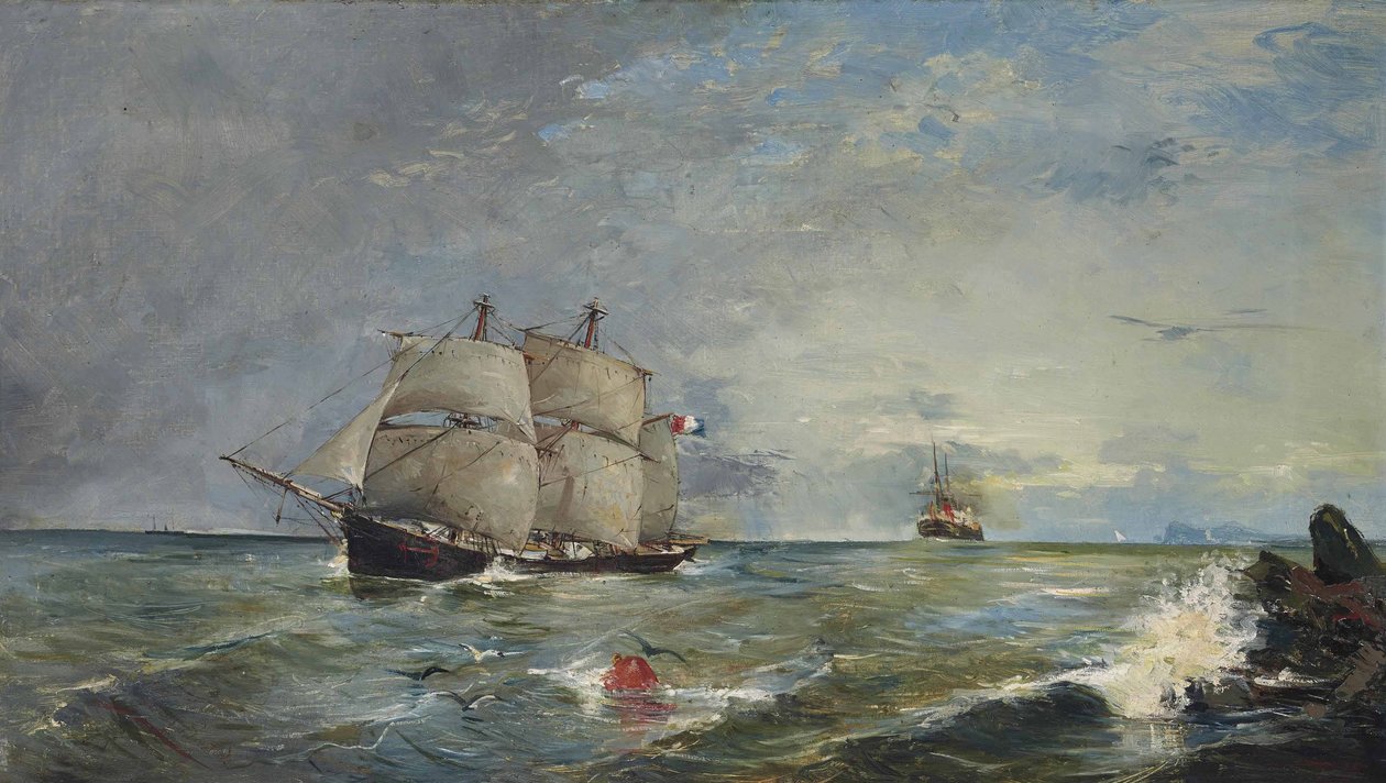 Paisaje marino  av Joaquín Sorolla