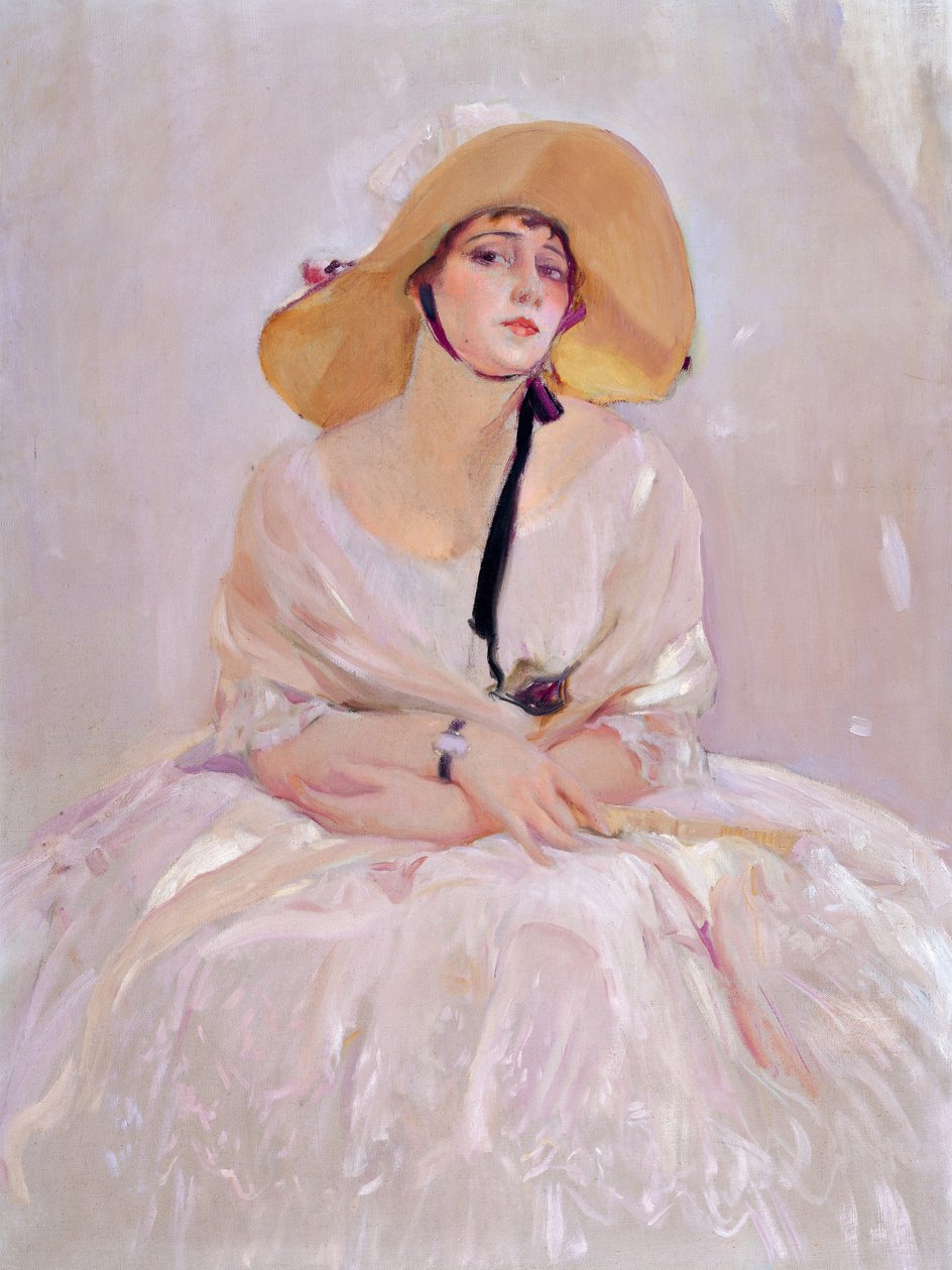 Porträtt av Raquel Meller 1888-1962, 1919 av Joaquín Sorolla