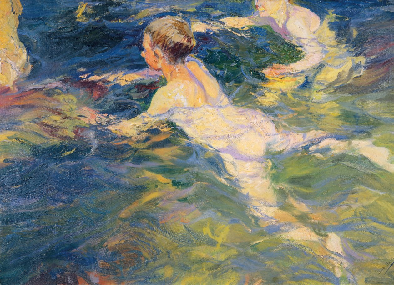 Simmare, Jávea av Joaquín Sorolla