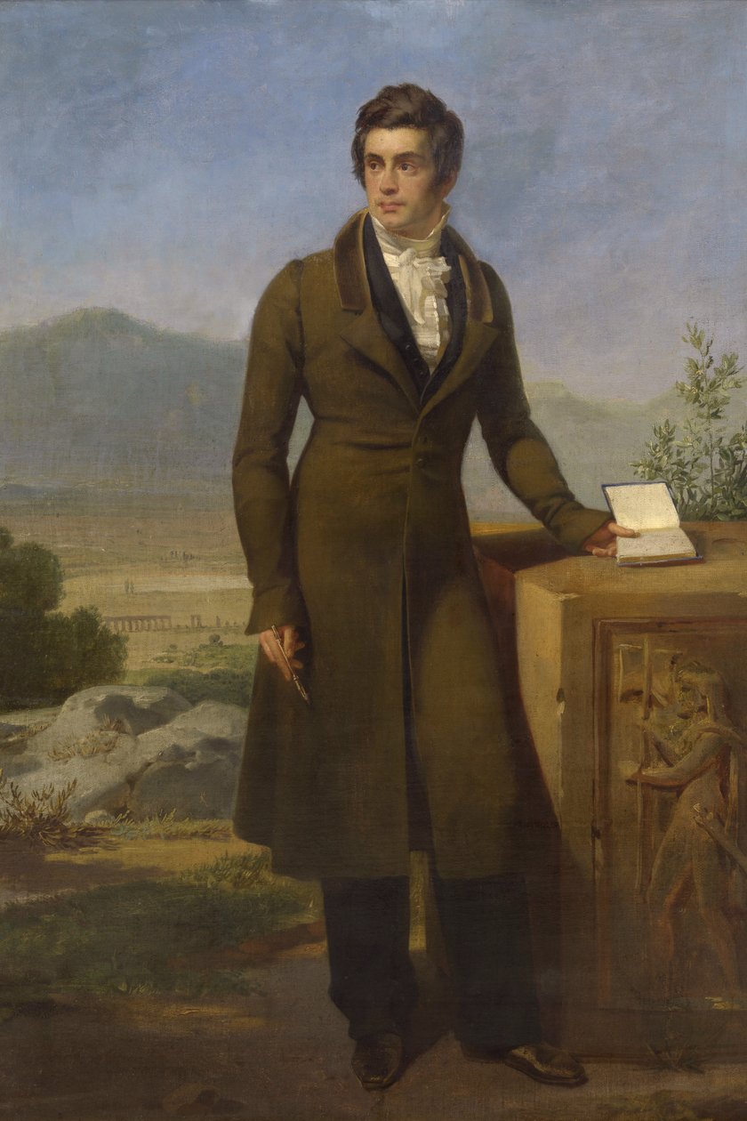 Självporträtt av Jodocus Sebastiaen van den Abeele