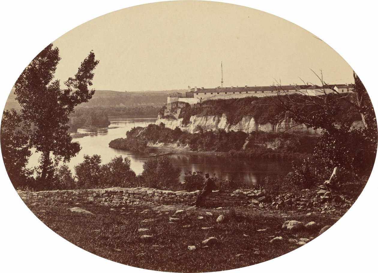 Fort Snelling,ca. 1865 (foto) av Joel Emmons Whitney