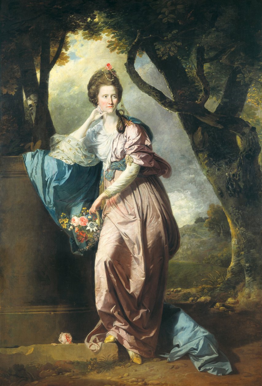 Mrs Woodhull av Johan Joseph Zoffany