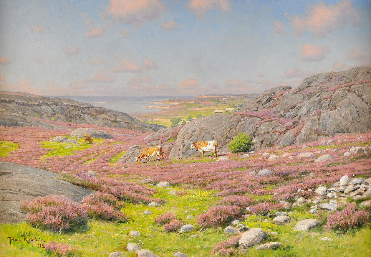 Scene from Halland North Coast av Johan Fredrik Krouthen