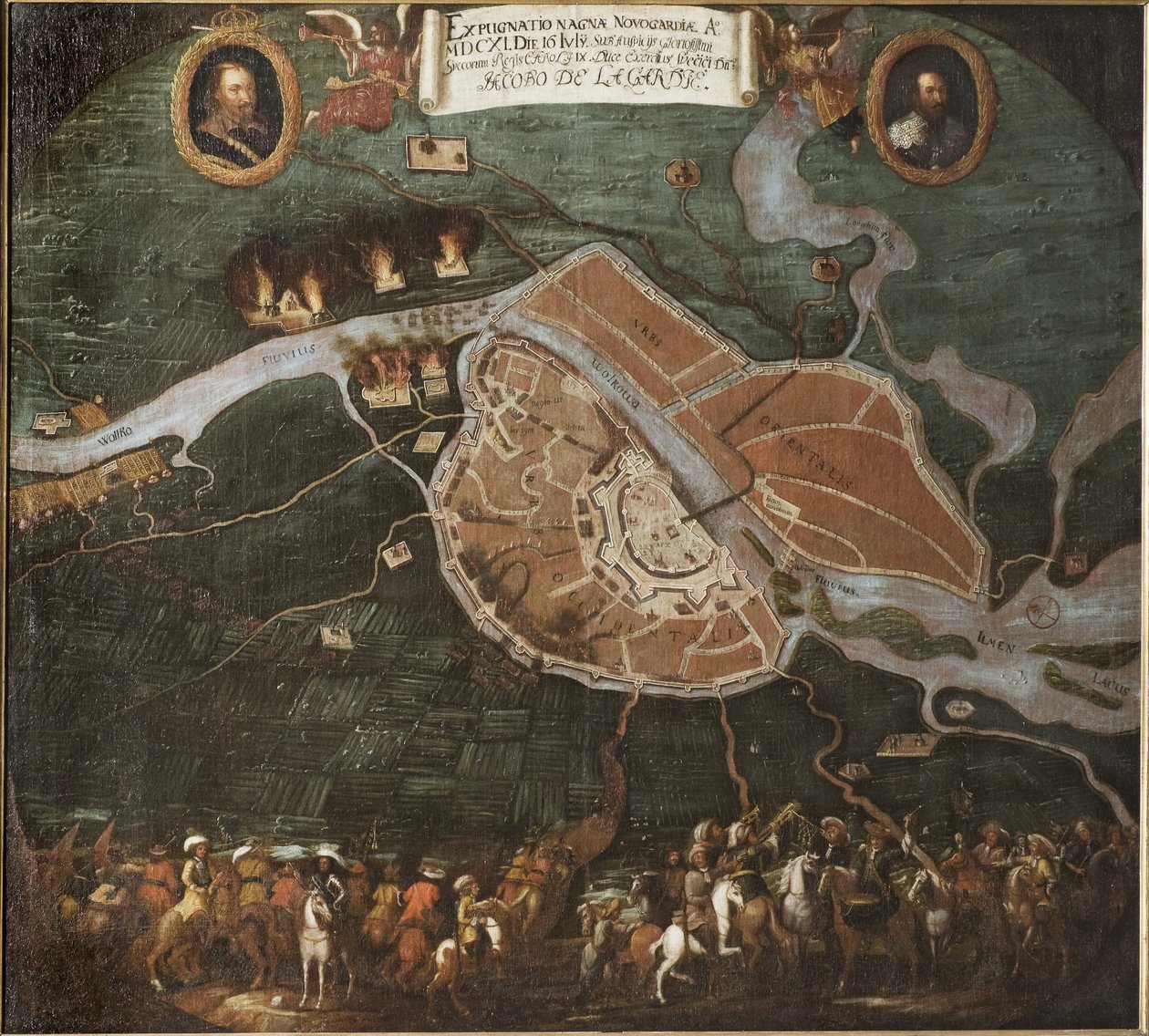 Slaget vid Novgorod (Ryssland), svenska polska kriget (1600-1611) - Slaget vid Novgorod av Johan Hammer