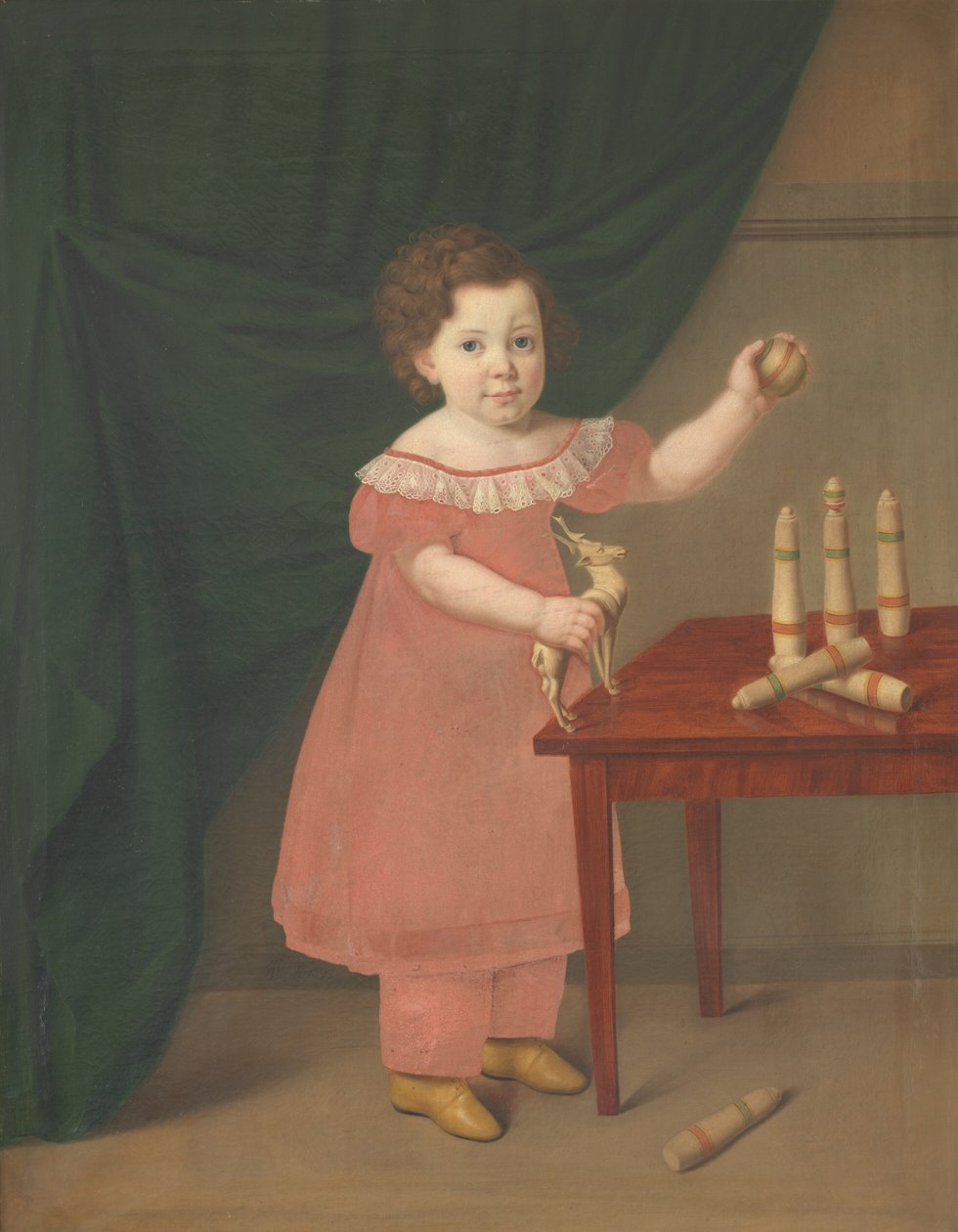 Barnporträtt av Johan Anton Bech