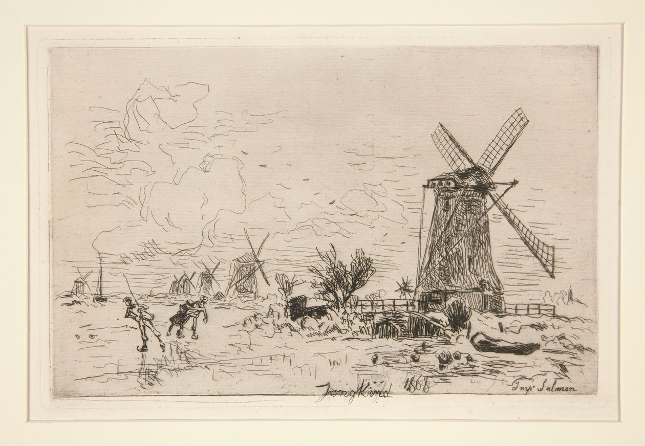 Batavia av Johan Barthold Jongkind