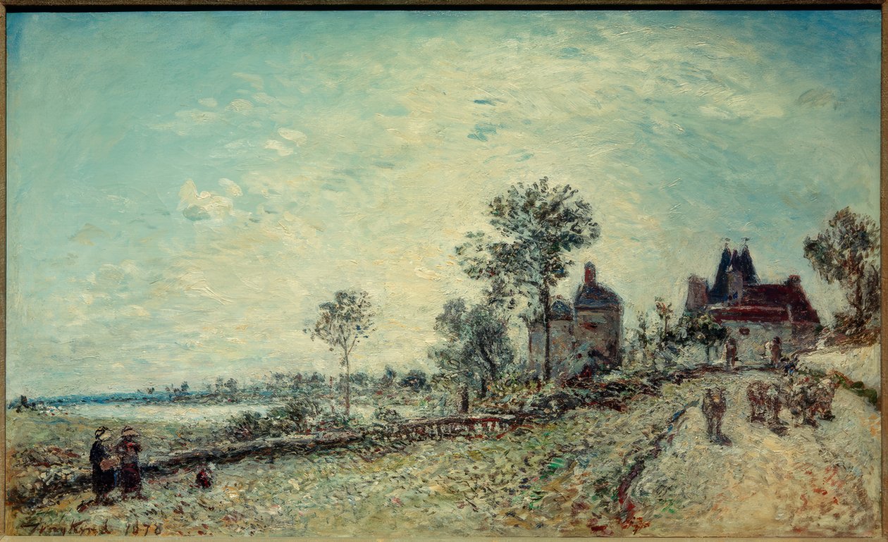 Meheing slott av Johan Barthold Jongkind