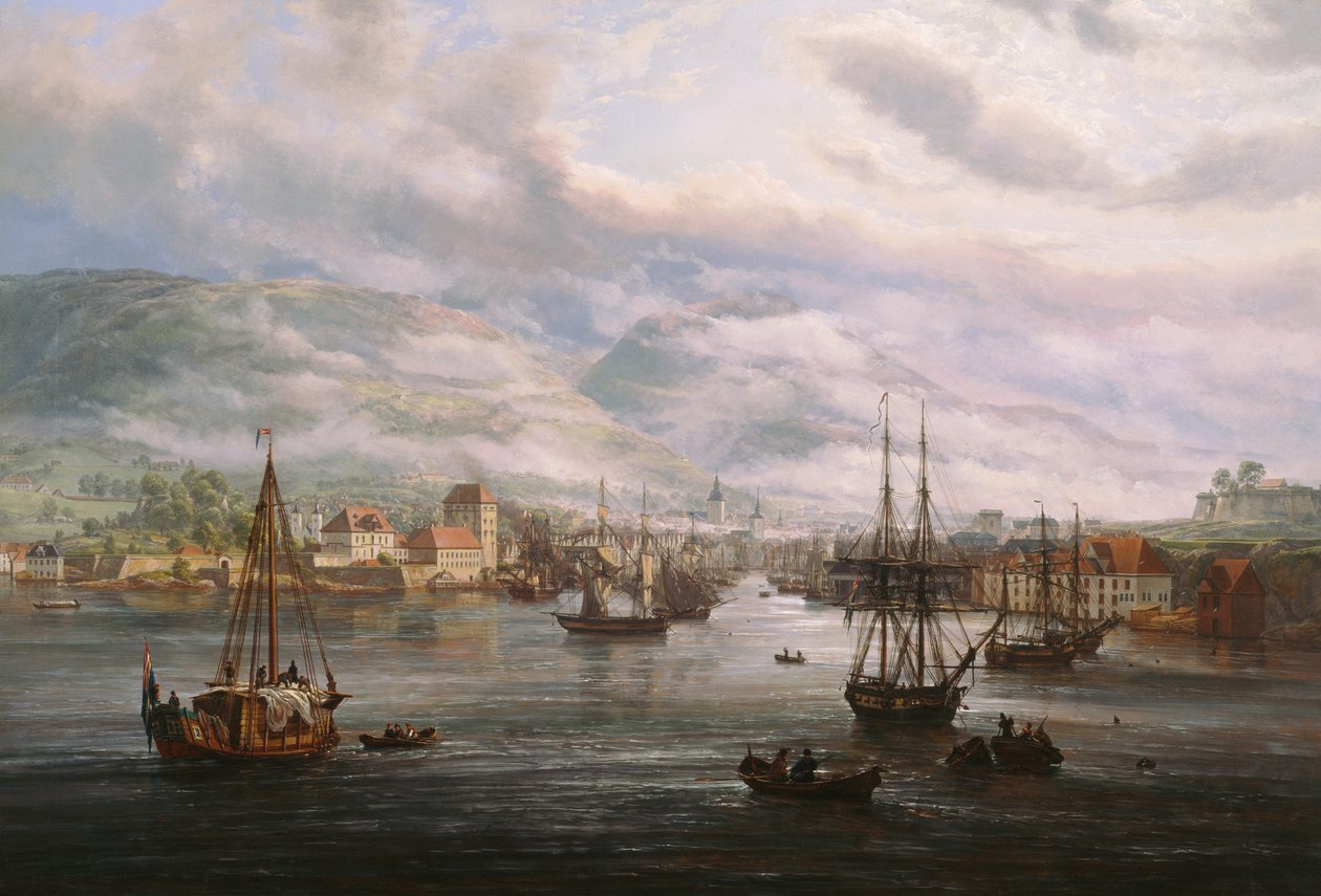 Bergenbukten av Johan Christian Dahl