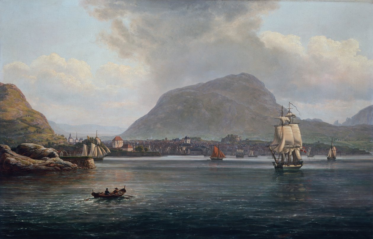 Bergenbukten av Johan Christian Dahl