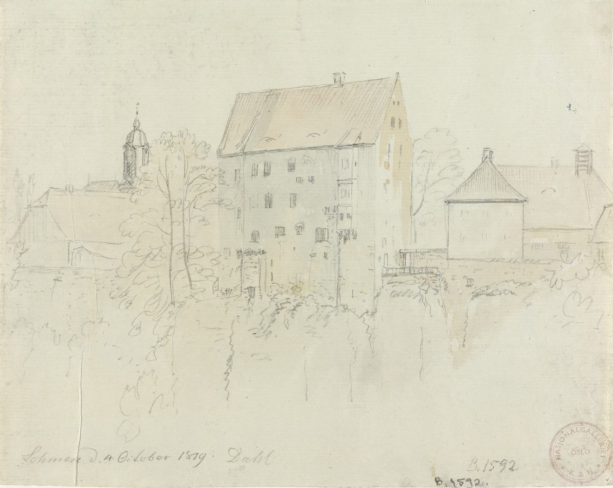 Från Lohmen av Johan Christian Dahl