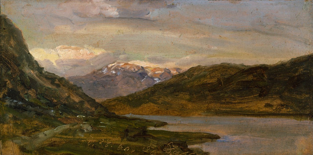 Från Nystuen på Filefjell av Johan Christian Dahl